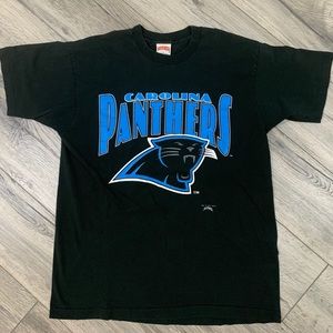Vintage Carolina Panthers 1993 Shirt Black XL